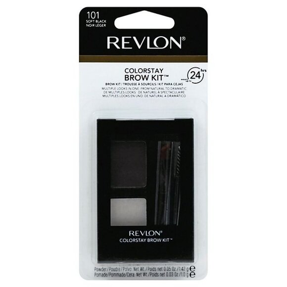 Revlon ColorStay Eyebrow Kit 101 Soft Brown – New & Sealed (Pack Of 2) - Picture 2 of 3